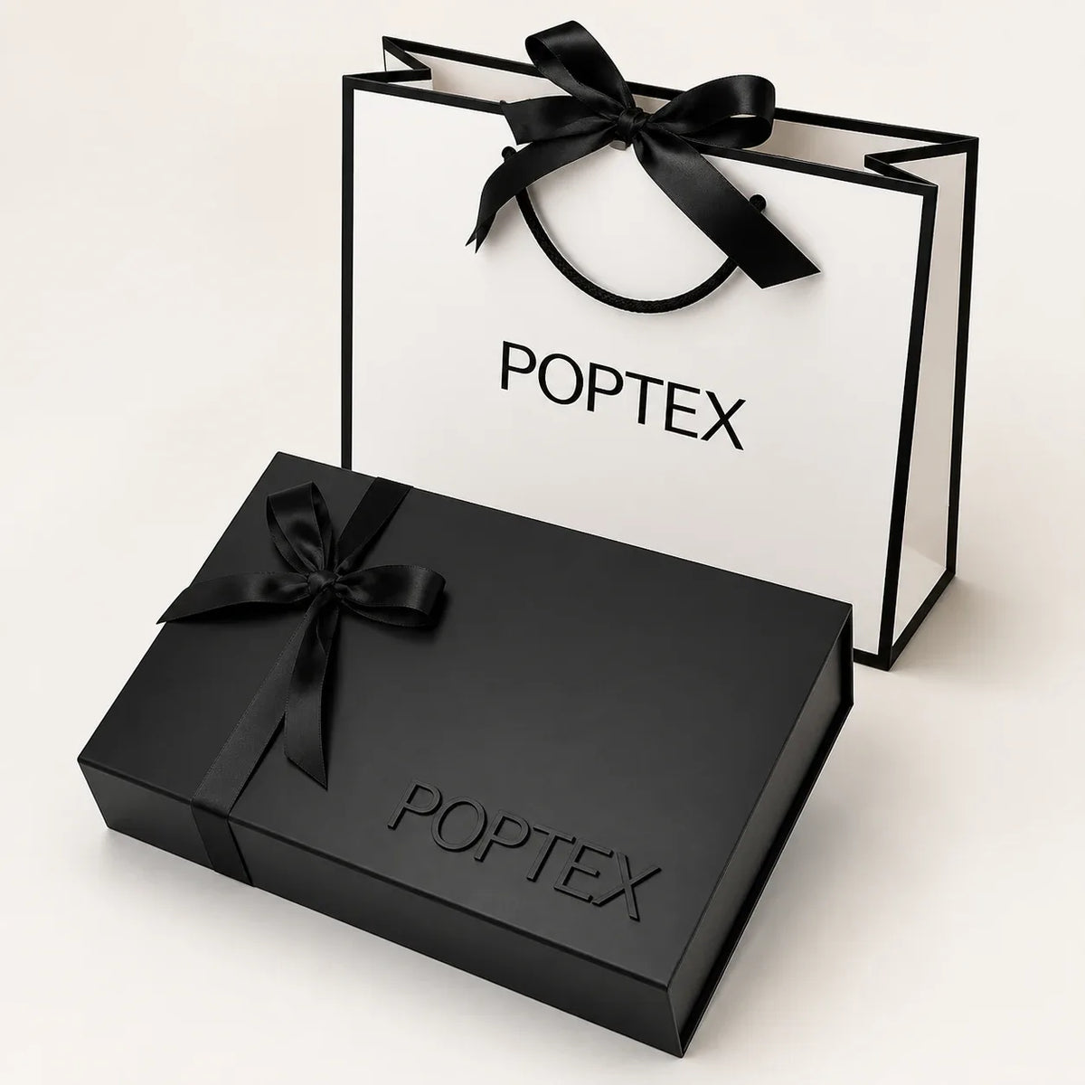 POPTEX gift box and paper bag packaging