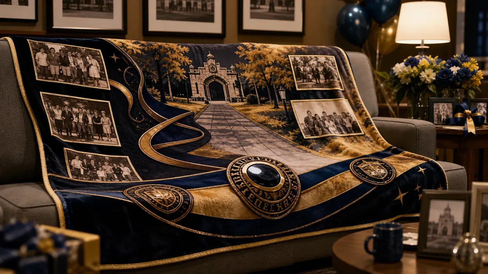 Alumni Reunion custom blanket scenario