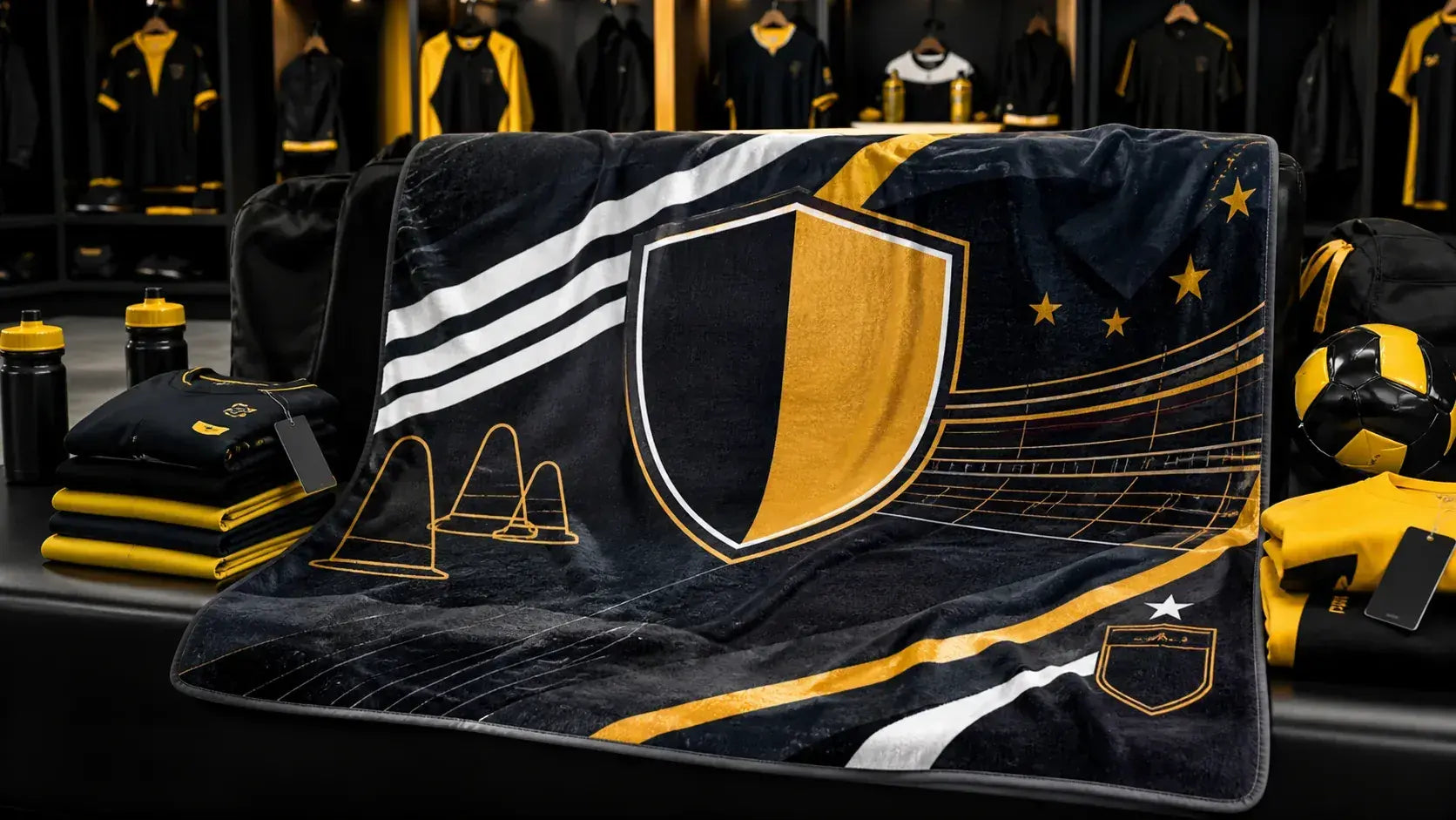 Team Merch custom blanket scenario